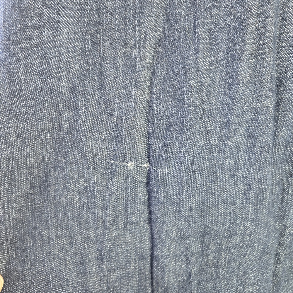 Levi's Western Dark Blue Denim Shirt Pearl Snap Mens XXL Bat Wing Rodeo Ranch - Picture 6 of 12